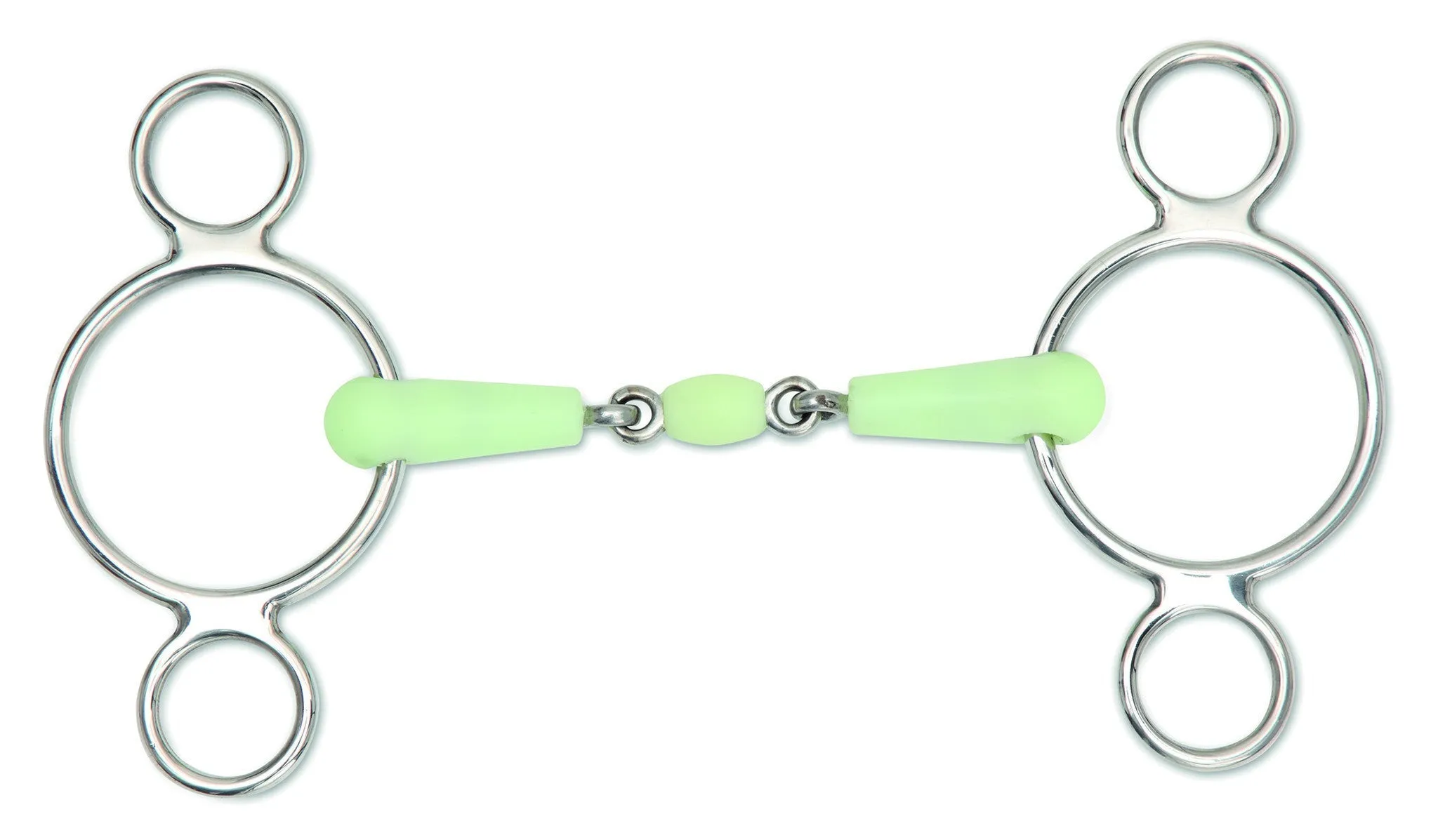 EquiKind Peanut Two Ring Gag Bit