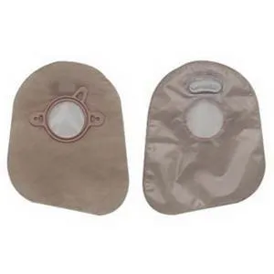 Hollister New Image Two-Piece Closed Mini Pouch, 1-3/4" Flange, Filter, 7" L, Transparent