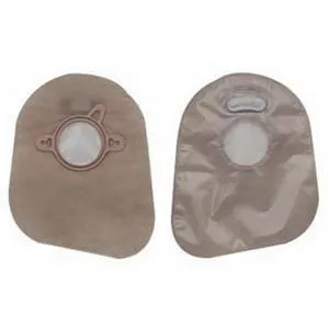 Hollister New Image Two-Piece Closed Mini Pouch, 2-3/4" Flange, Filter, 7" L, Transparent
